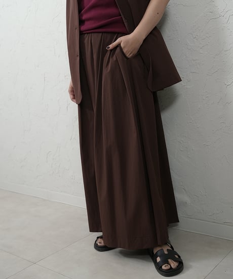 Cool touch fabric skirt