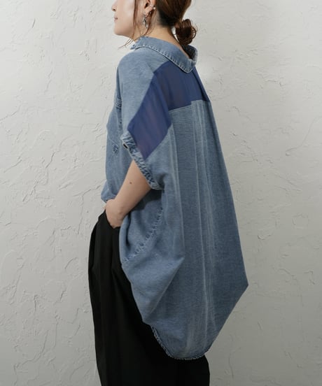 Tenceldenimx Georgette long shirt