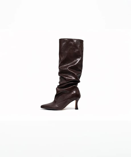 【MAISON MAVERICK PRESENTS】 ご予約　Knee High Draping Boots