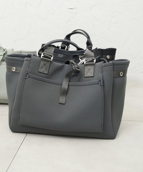 Liren別注カラー　Neoprene wide tote bag 【26ss】残り僅か！