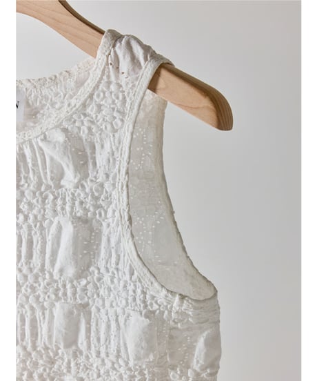 SHRUNK LACE TANKTOP【ラスト1点】