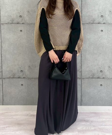 Liren別注size Tuck wide easy pants【ラスト1点！】