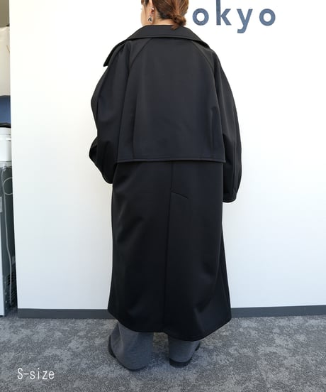 【CYAN tokyo】　ご予約  Liren別注size ピンスリーブBIGカルゼコート