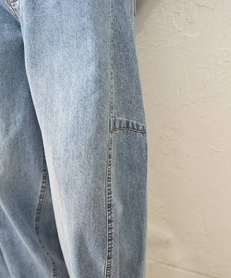 再販　Curve denim pants