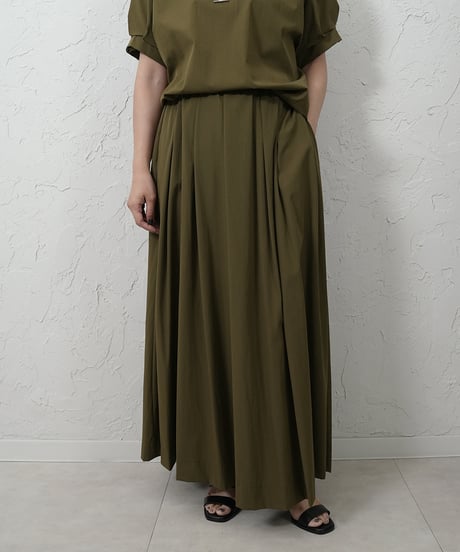 Cool touch fabric skirt