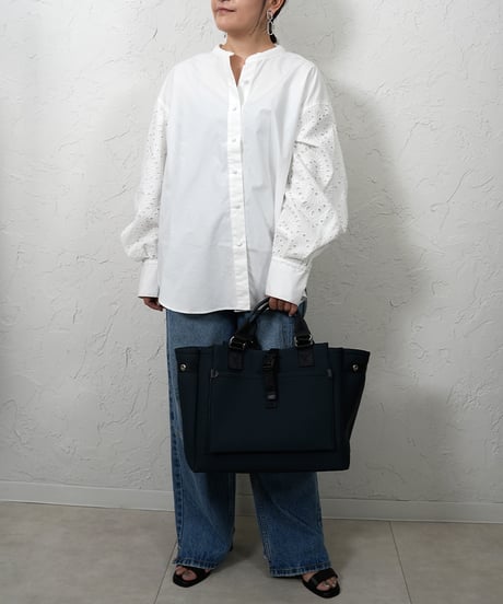 Liren別注カラー　Neoprene wide tote bag 【26ss】残り僅か！
