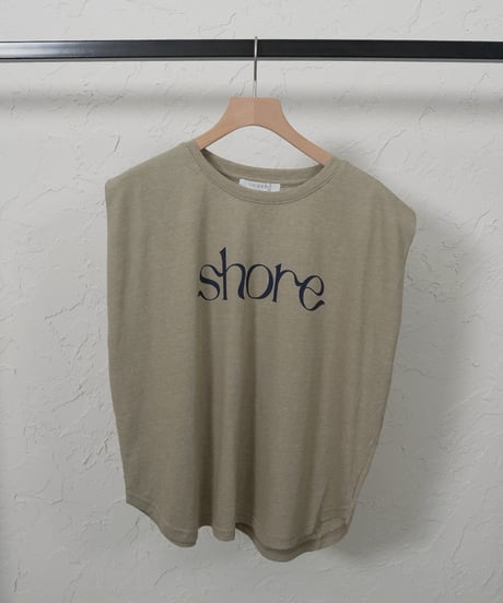 "SHORE"compact logo tee【ラスト1.2点】
