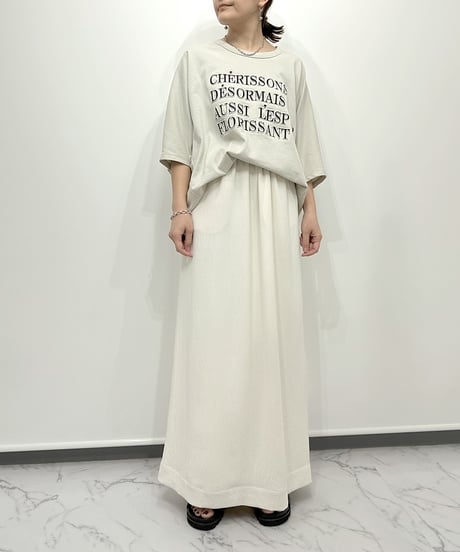 【ayane】ご予約  3DロゴプリントTシャツ