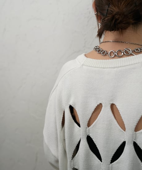 CUT OUT PATTERN PO【blackラスト1点】