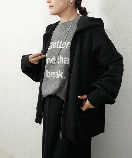 FAMMET hoodie blouson【offラスト1点】