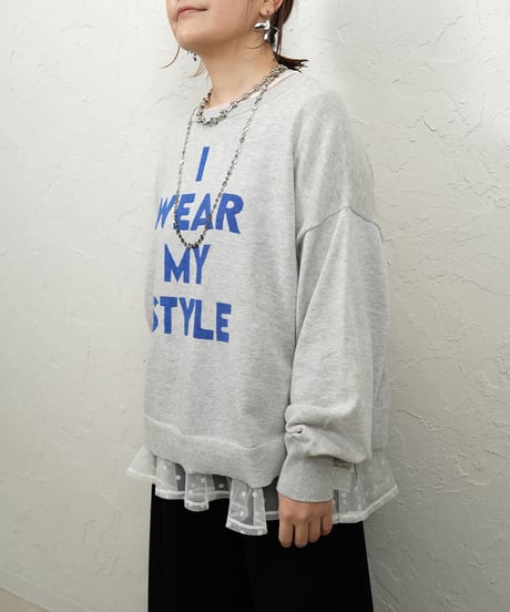 Cotton loose knit【mocaラスト1点】