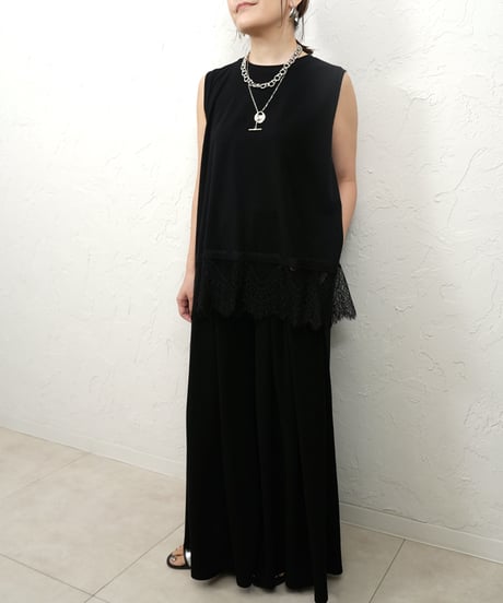 Liren別注size Tuck wide easy pants【ラスト1点！】