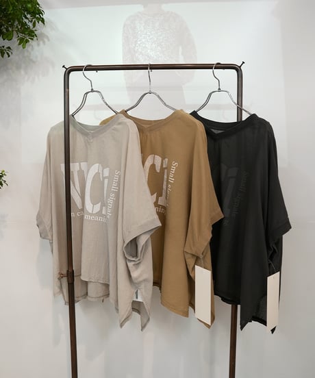 【PASSIONE】ご予約  ブラウス風TシャツNew