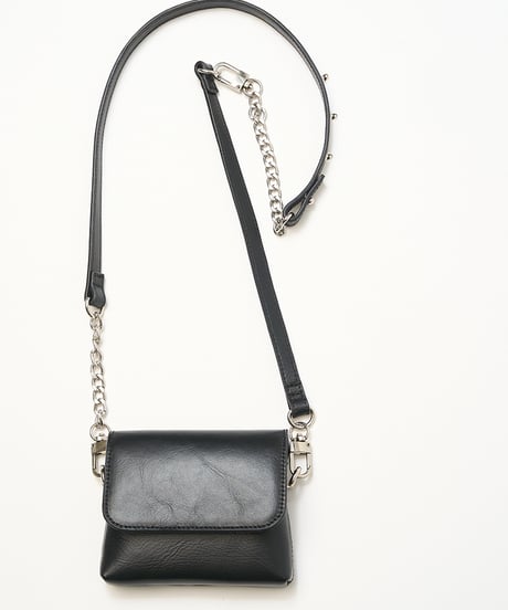 【YENN】　ご予約　再販　CHAIN BELT POUCH