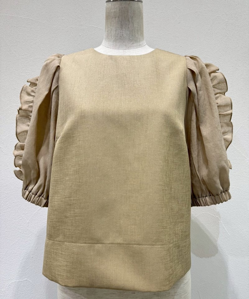 CYAN tokyo】 ご予約 フリルスリーブブラウス | select shop Liren