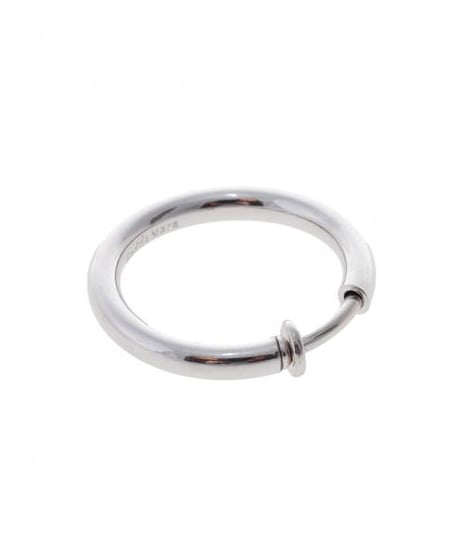 【Sea'ds mara】 Pipe ring earcuff earring Medium シルバーラスト1点