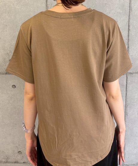 【ROSIEE】　ご予約  レオパードチュール重ねTシャツ