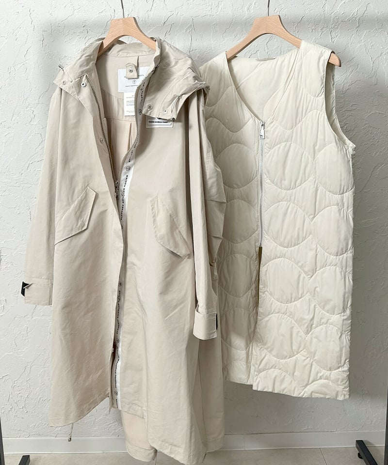 MAISON MAVERICK PRESENTS】Removable down liner