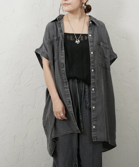 Tenceldenimx Georgette long shirt