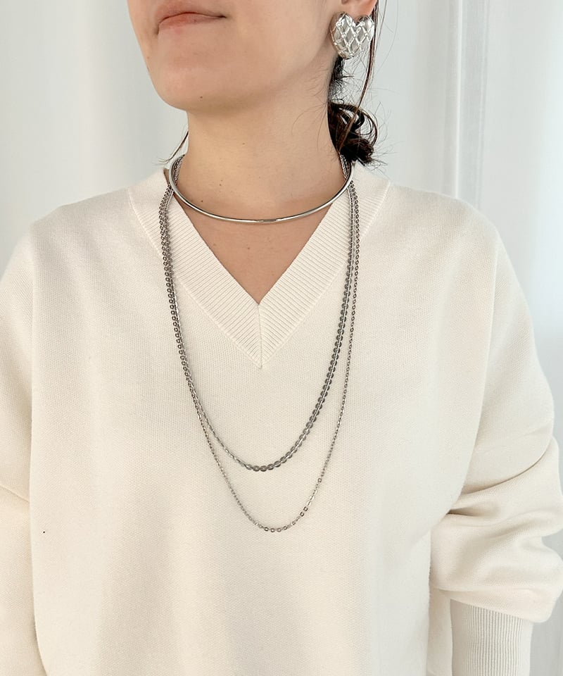 新品未使用【Sea'ds Mara】Layer beads necklace sea'ds mara 【 シーズマーラ 】Layer beads necklace