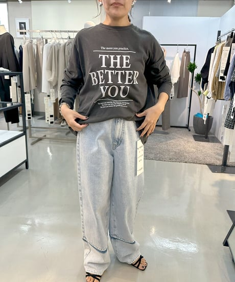 【cafune】ご予約  remake like wide denim pants
