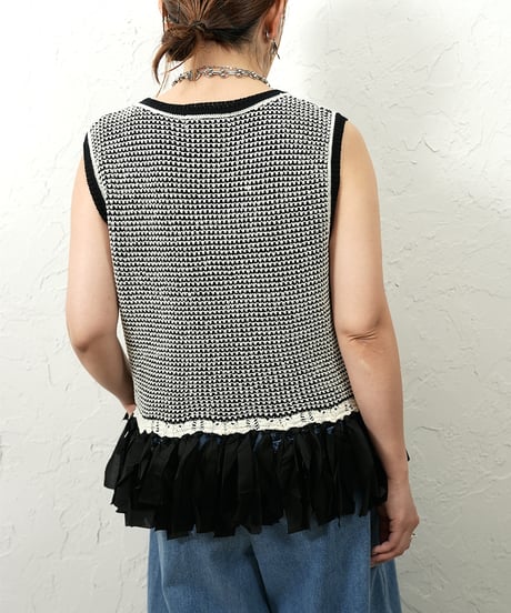 Fringe JQ knit ラスト1点❗️