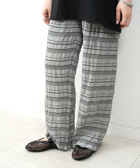 Shirred striped pants 追加❗️