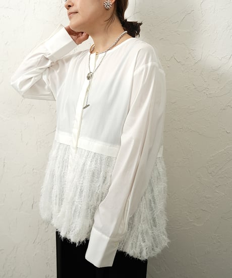 Fur docking shirt【ラスト1.2点】