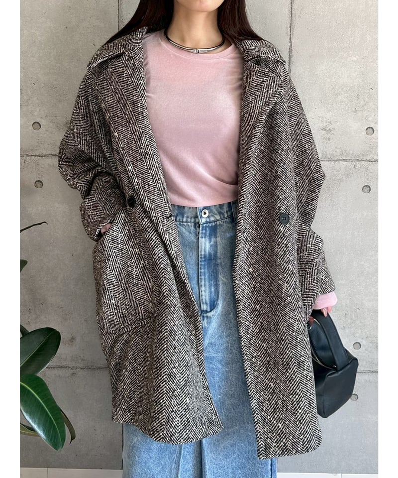 ROSIEE 軽量裏起毛コクーンコート 485251bc5b67b05122f68d36c71de7