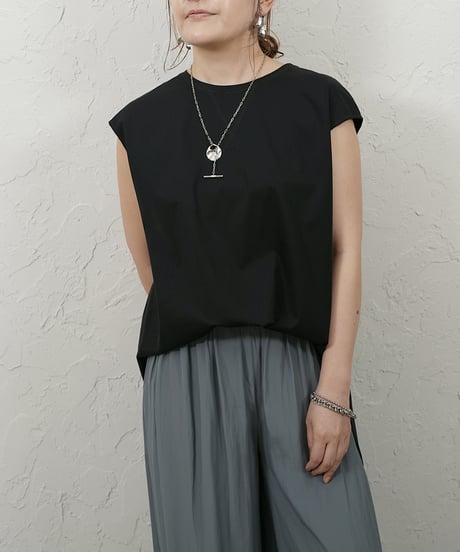Frenchsleeve top【khakiラスト1点】