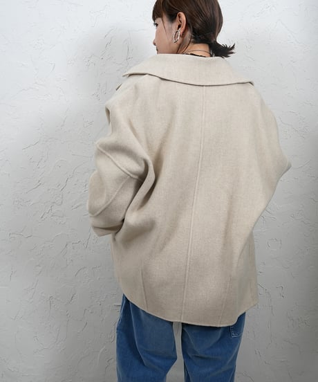 PECOLAM wool P coat ラスト2点