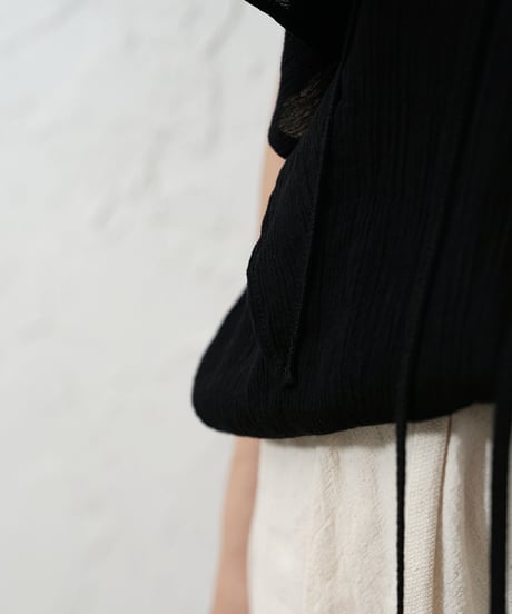 Cotton yoryu frill blouse【ラスト2点】