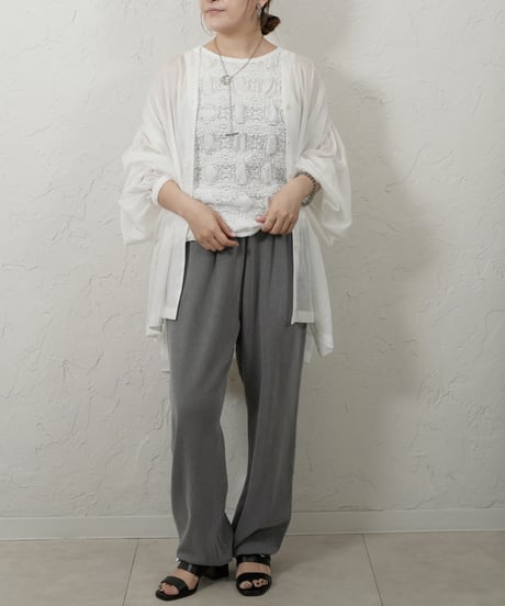 SHRUNK LACE TANKTOP【ラスト1点】