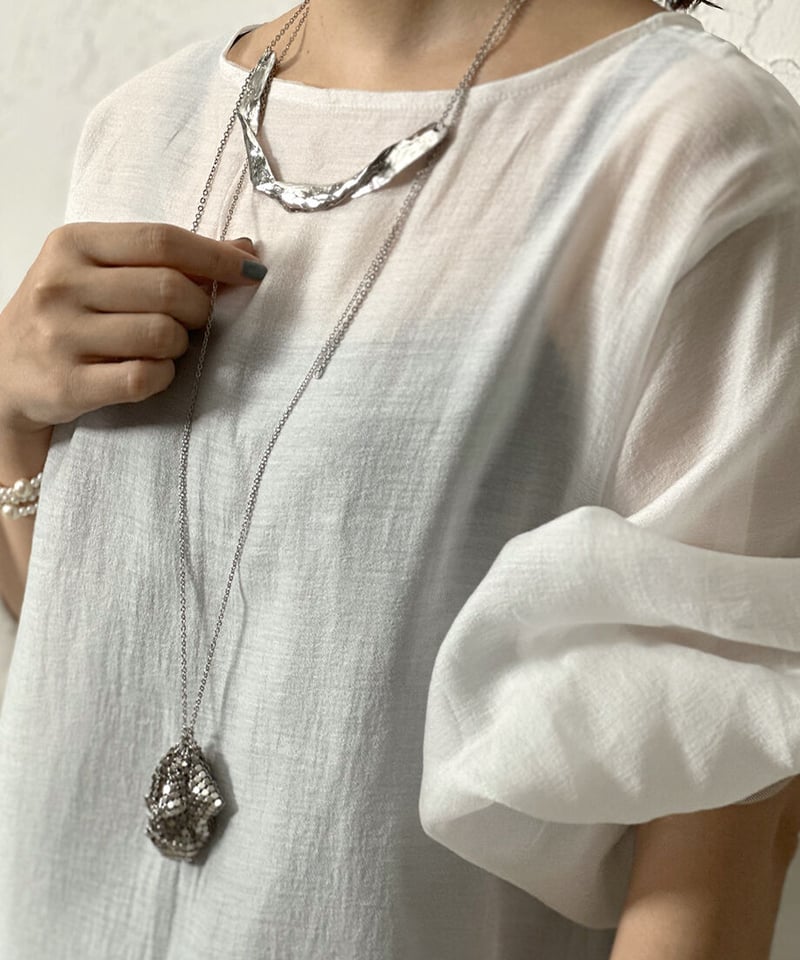 Sea'ds mara】 Texture necklace | select shop L...