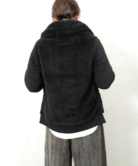 【MAISON MAVERICK PRESENTS】ご予約 大ヒット！ Hight-Neck Zipup Boa