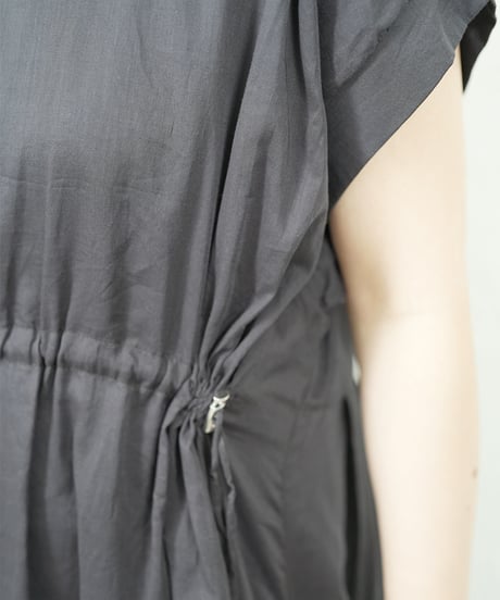 Cotton waist drost dress