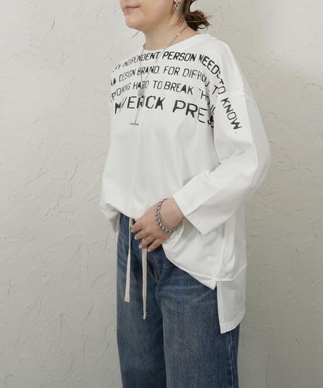 MAVERICK Typography Printed Tee