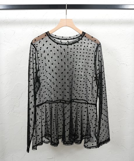 Dot tule tunic【ラスト1点】