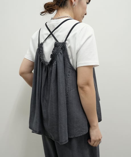 Tencel denim cami