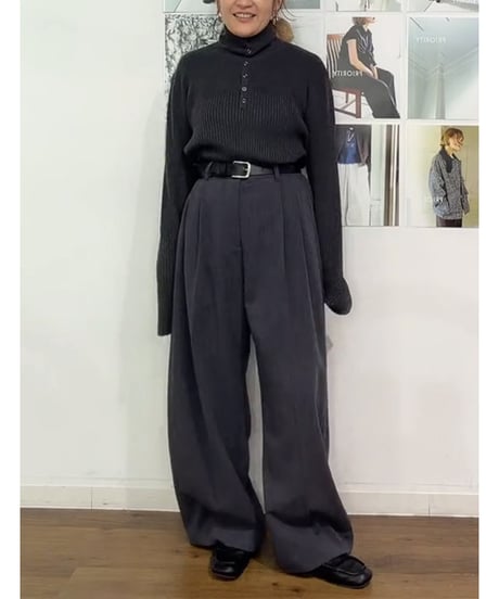 【PRIORITY】　ご予約 Liren別注size！ 2タックカーヴィーパンツ