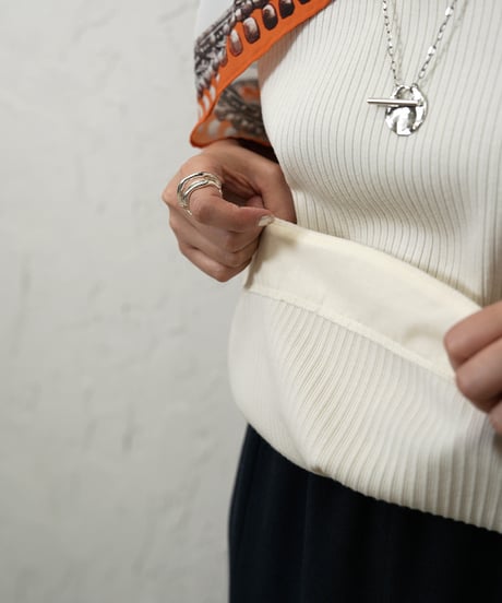Scarf sleeve pullover【追加！ラスト1点】