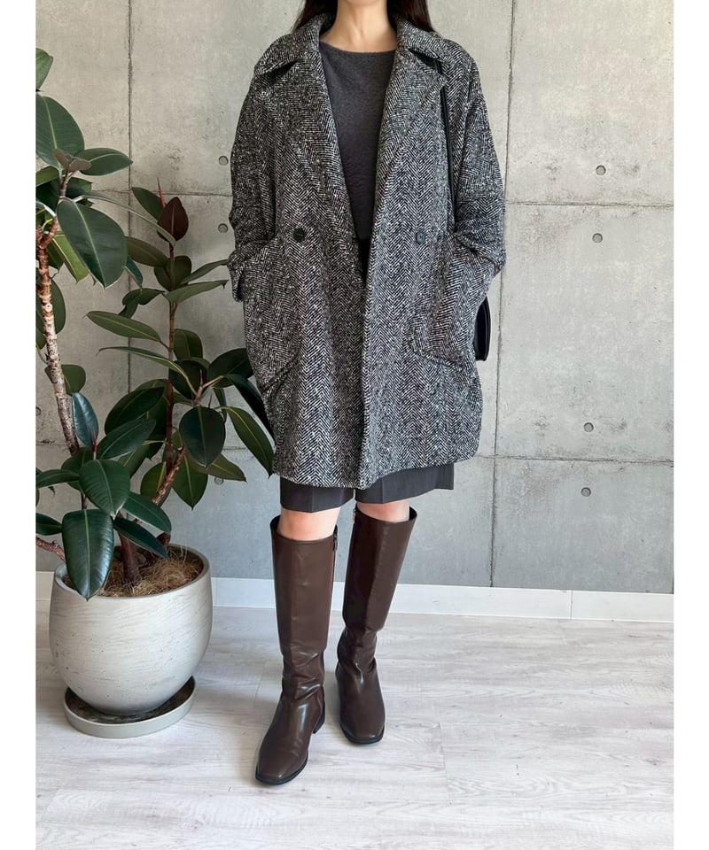 ROSIEE 軽量裏起毛コクーンコート ROSIEE】 ご予約 再販！軽量裏起毛コクーンコート | select shop