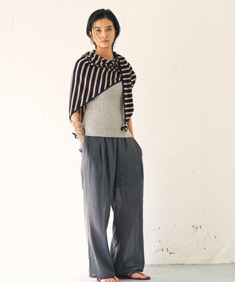 STRIPED JERSEY SCARF【ラスト1点】