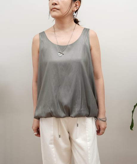 【Dignite collier】　ご予約  チンツ加工バルーンベスト