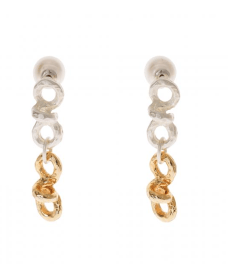 【Sea'ds mara】 Knot hoop pierce