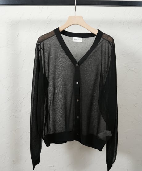 Conpact sheer cardigan【ラスト1点】