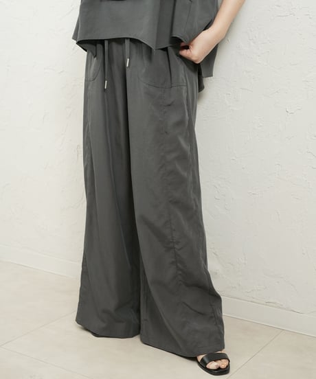Cargo　linen blend　pants