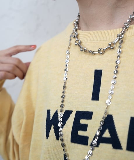 Cotton loose knit【mocaラスト1点】
