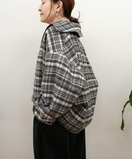 【Dignite collier】　ご予約  ジップアップショートＪＫ