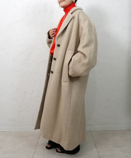 Wool long chester coat  残りわずか